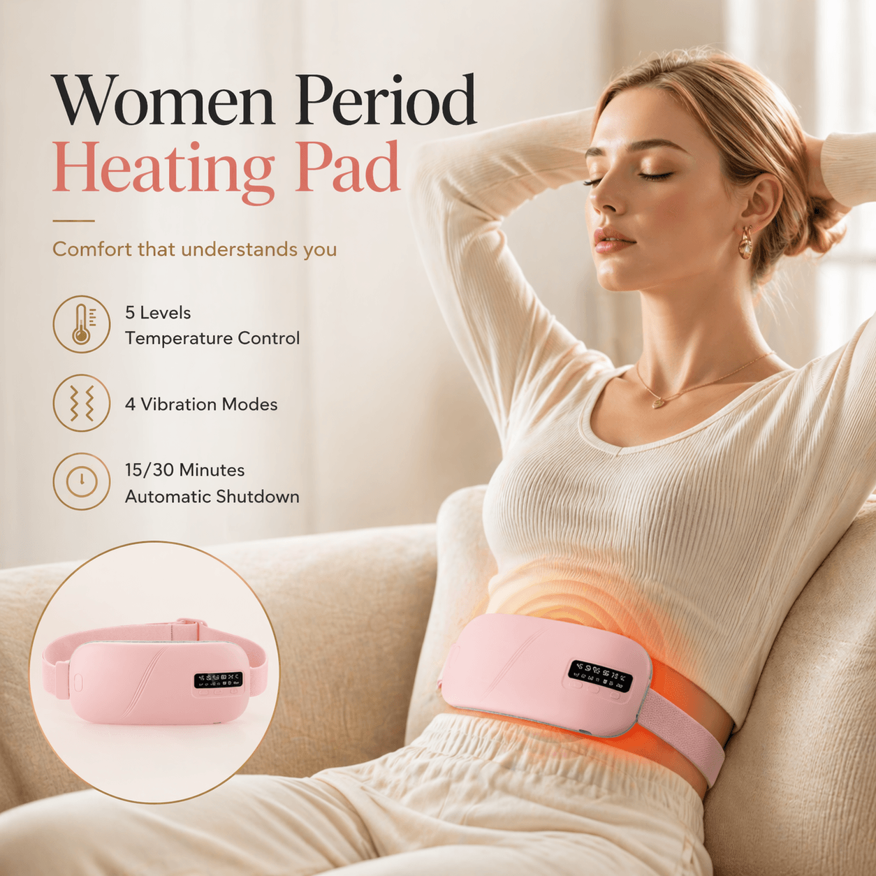 Smart Heat For Period Relief