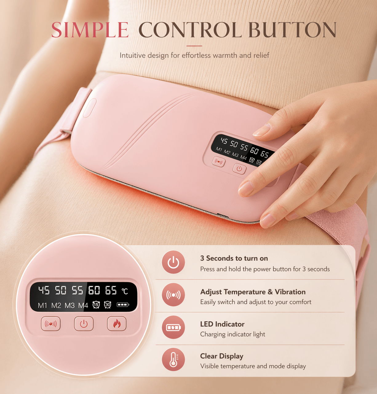 Smart Heat For Period Relief