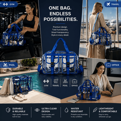 Transparent Travel Casual Bag