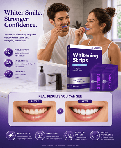 PURPLE WHITENING STRIPS