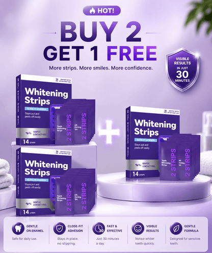 PURPLE WHITENING STRIPS