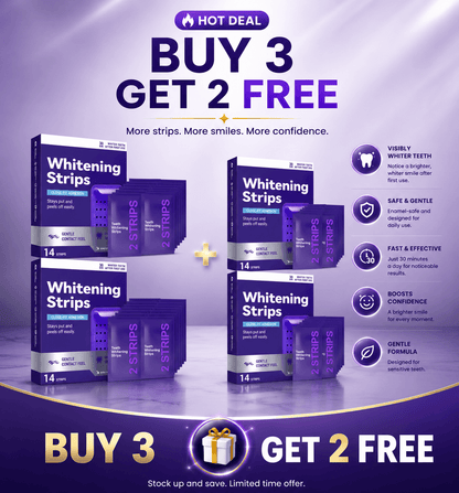 PURPLE WHITENING STRIPS