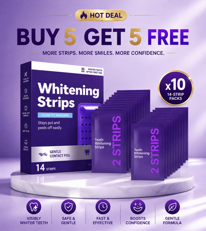 PURPLE WHITENING STRIPS